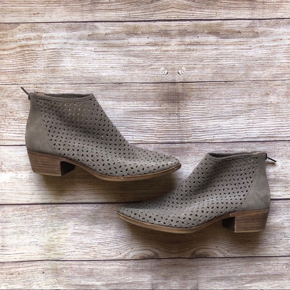 lucky brand perforated booties - Picture 1 of 11